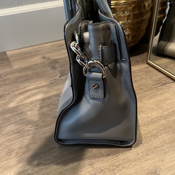 Gently used Gray Michael Kors Satchel! - Picture 4 of 9
